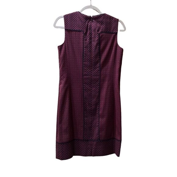Etcetera Women’s 4 Sleeveless Navy Red Purple Evening Office wedding Guest Dress - Picture 8 of 12